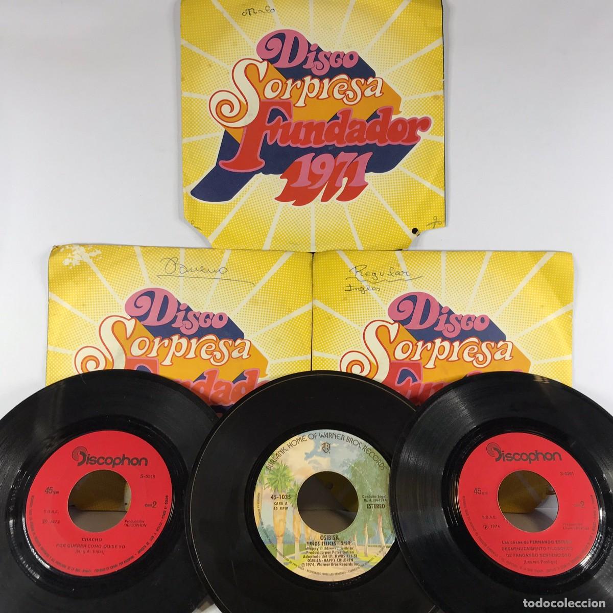Discos de vinil: Liquidaci&oacute;n / Restos de Almac&eacute;n ● Lote 53 ● 6 x Single 45 rpm Set