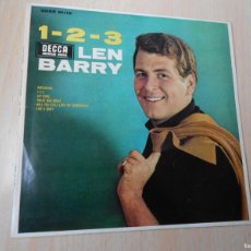 Discos de vinilo: LEN BARRY, EP, 1 - 2 - 3 + 3, AÑO 1965, DECCA SCGE 81119 PROMOCIONAL