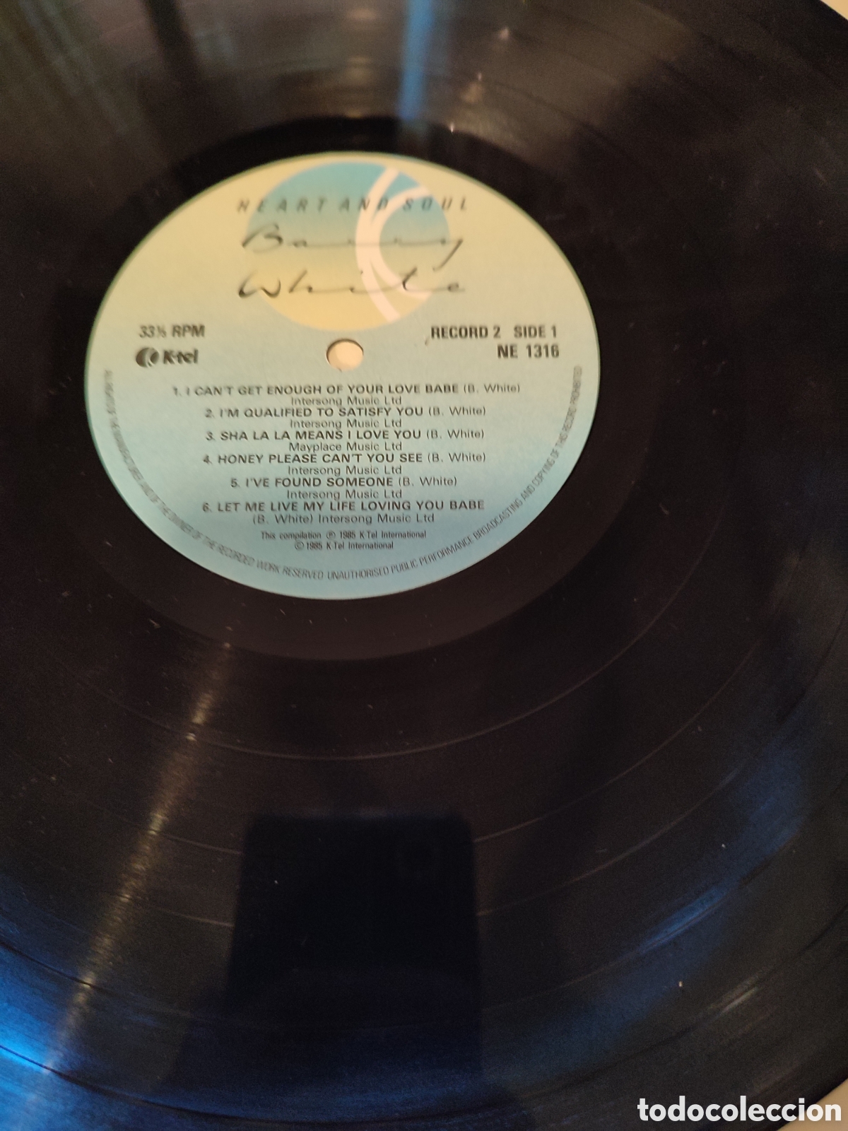 Discos de vinilo: Barry White - Heart and Soul - Foto 6