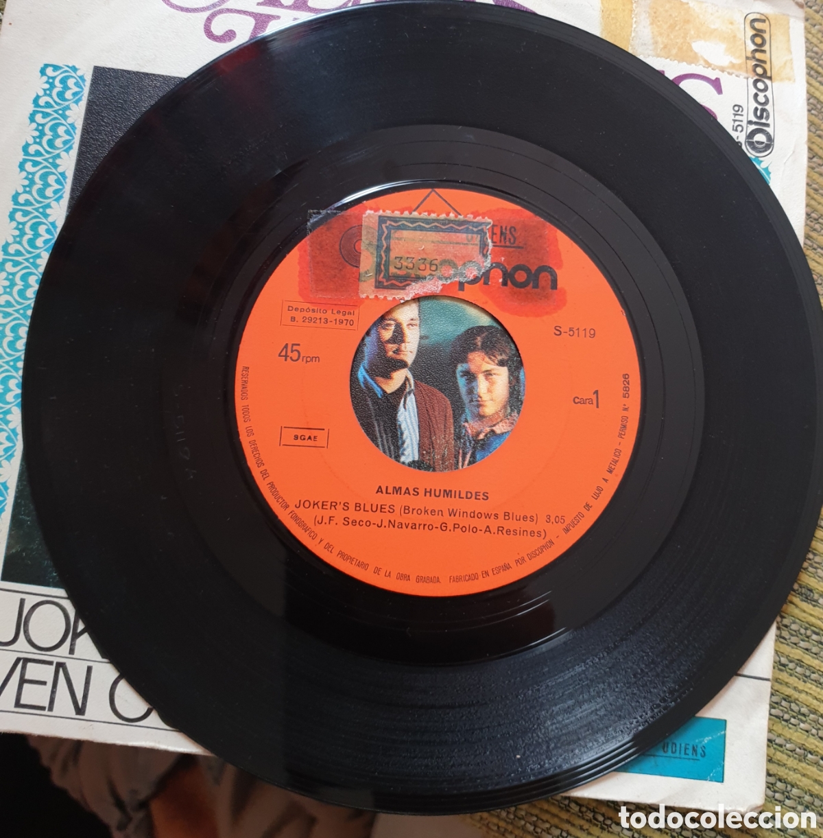 Discos de vinilo: Almas humildes - jokers blues - Foto 2
