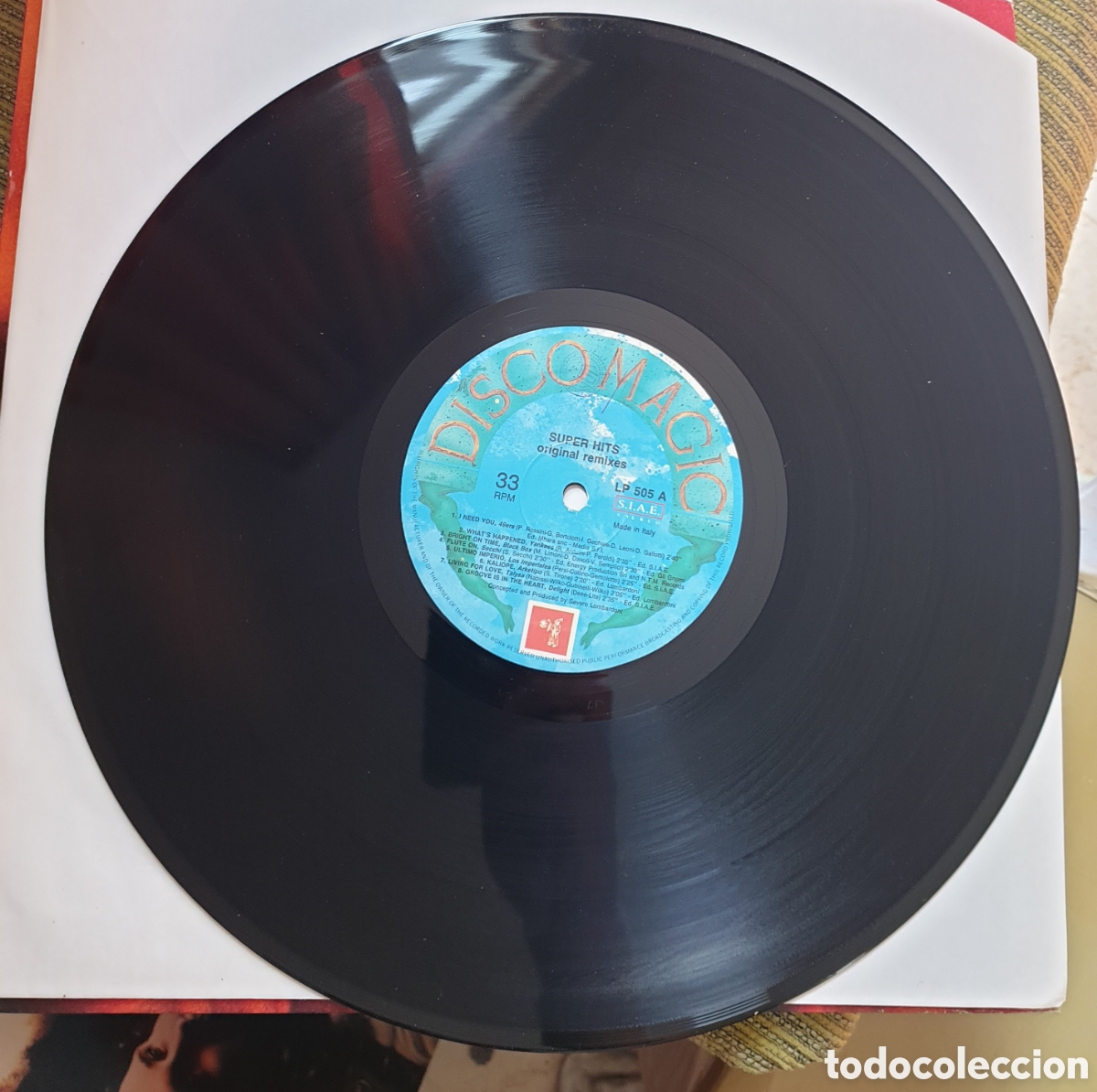 Discos de vinilo: Super hits. Music for dee jay. Vol. 1 - Foto 2