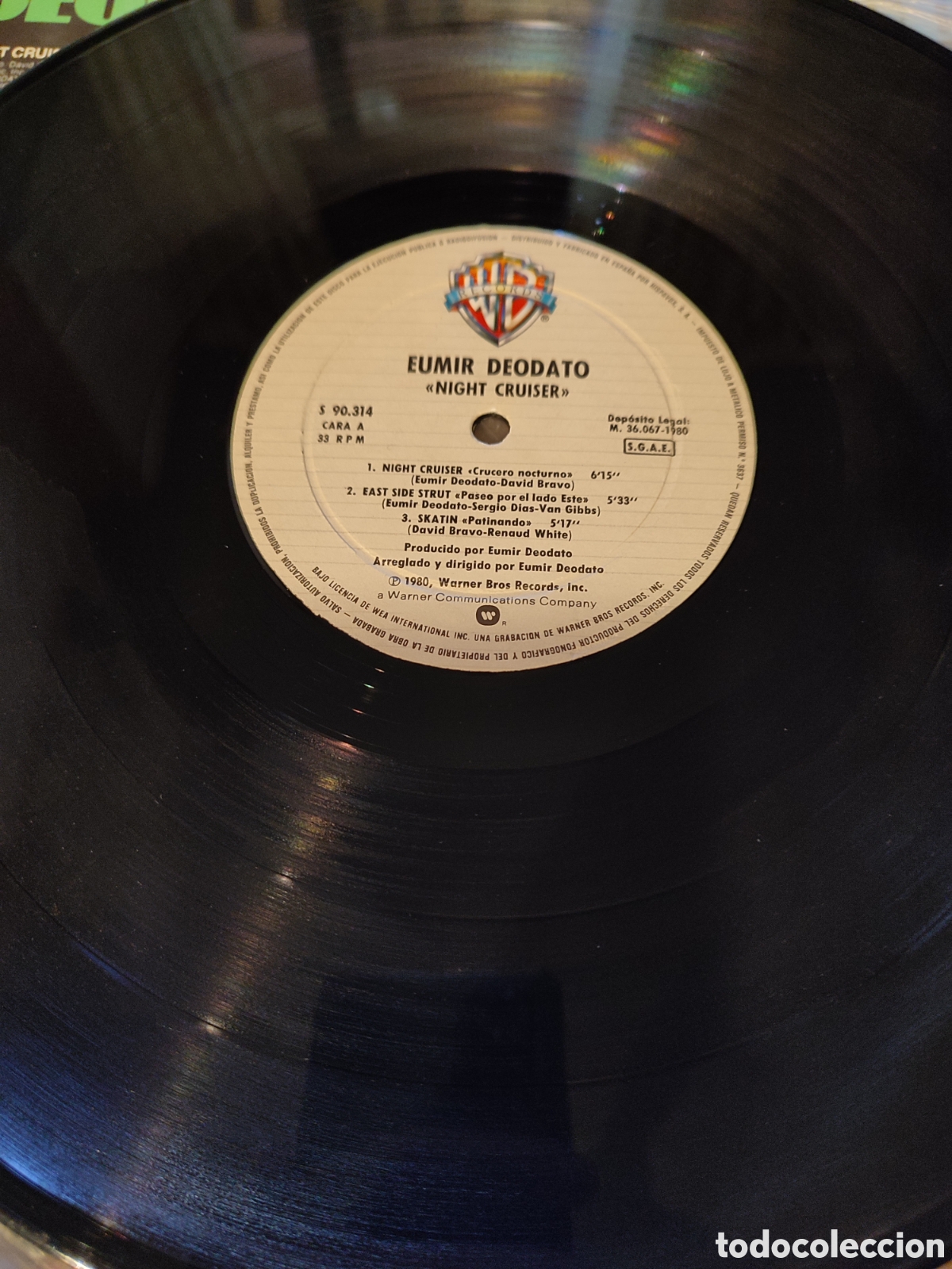 Discos de vinilo: Deodato,- Night Cruiser - Foto 3