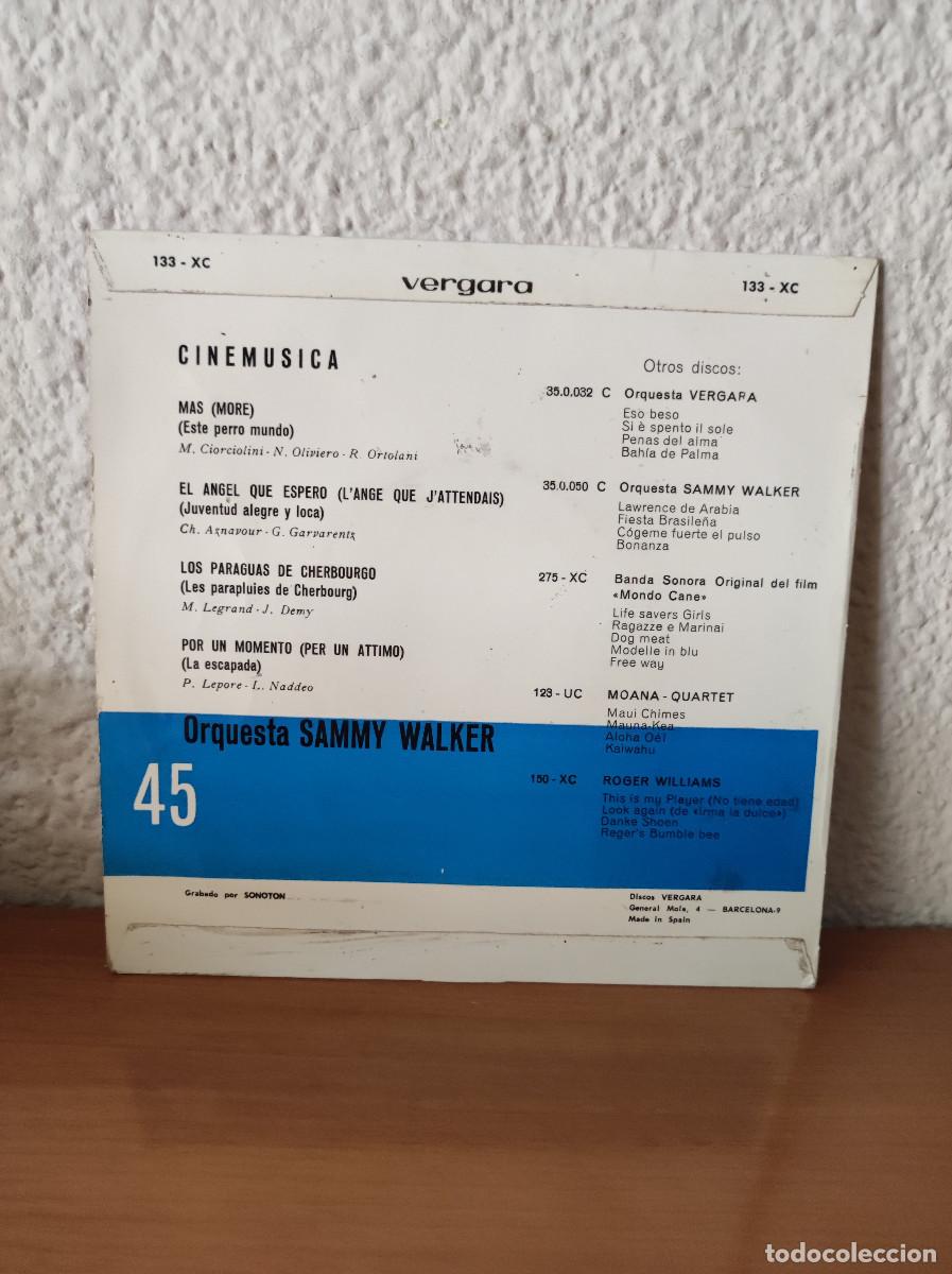 Discos de vinilo: Orquesta Sammy Walker &ndash; Mas = More - Foto 2