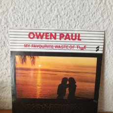 Discos de vinilo: OWEN PAUL – MY FAVOURITE WASTE OF TIME