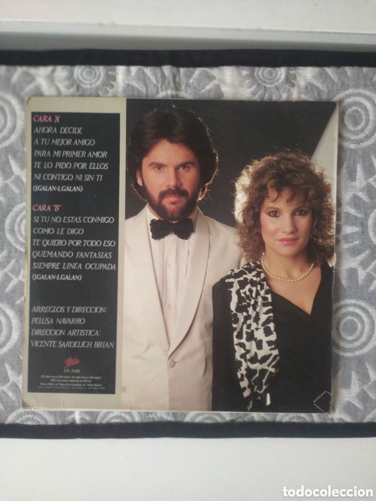 Discos de vinilo: Lp Pimpinela. Convivencia - Foto 2