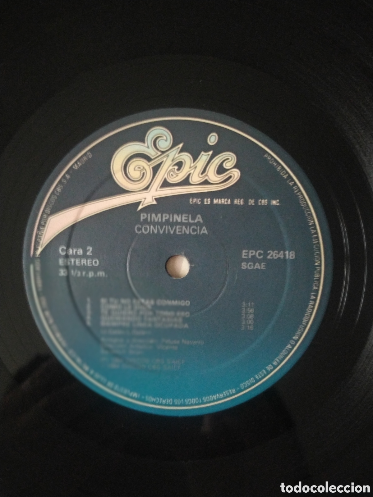 Discos de vinilo: Lp Pimpinela. Convivencia - Foto 4