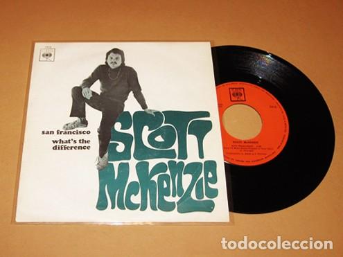 Discos de vinilo: SCOTT MCKENZIE - SAN FRANCISCO - SINGLE - 1967 - Foto 1