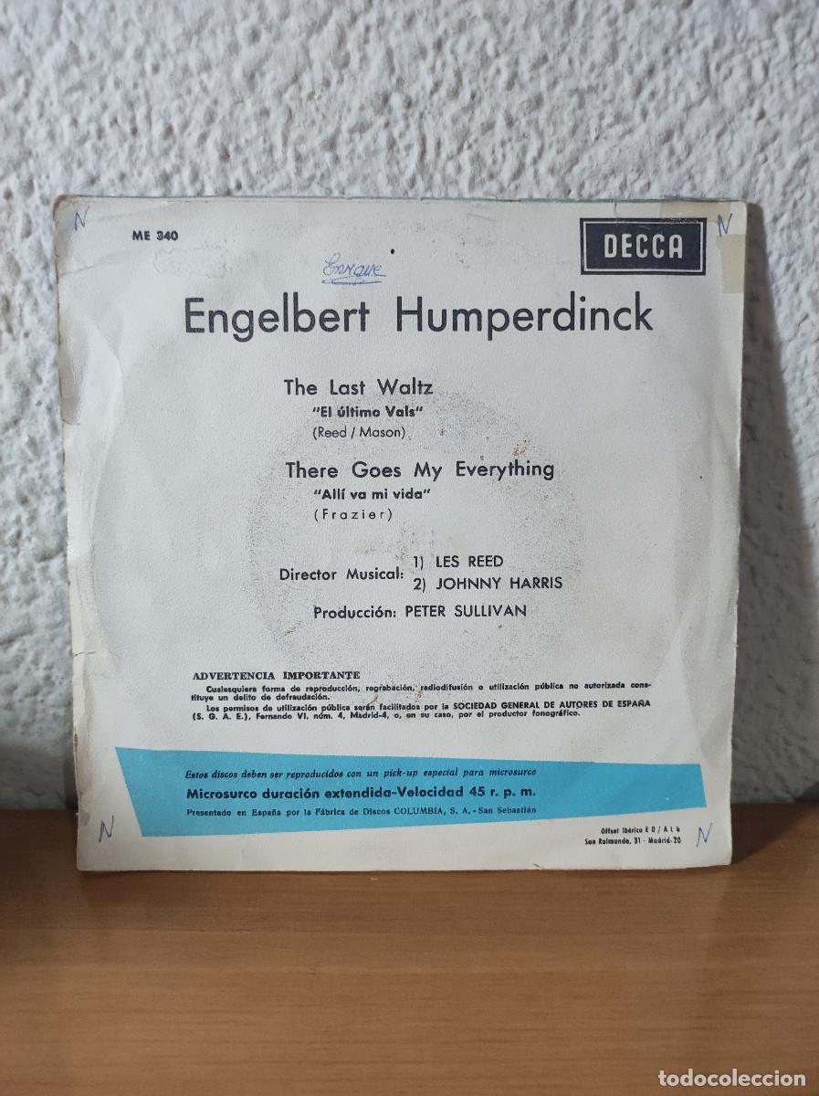 Discos de vinilo: Engelbert Humperdinck &ndash; The Last Waltz - Foto 2
