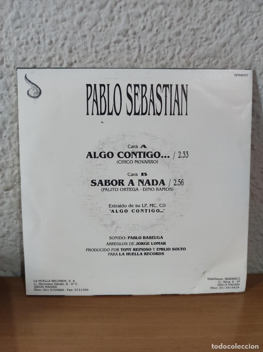Discos de vinilo: PABLO SEBASTIAN SALGO CONTIGO - Foto 2