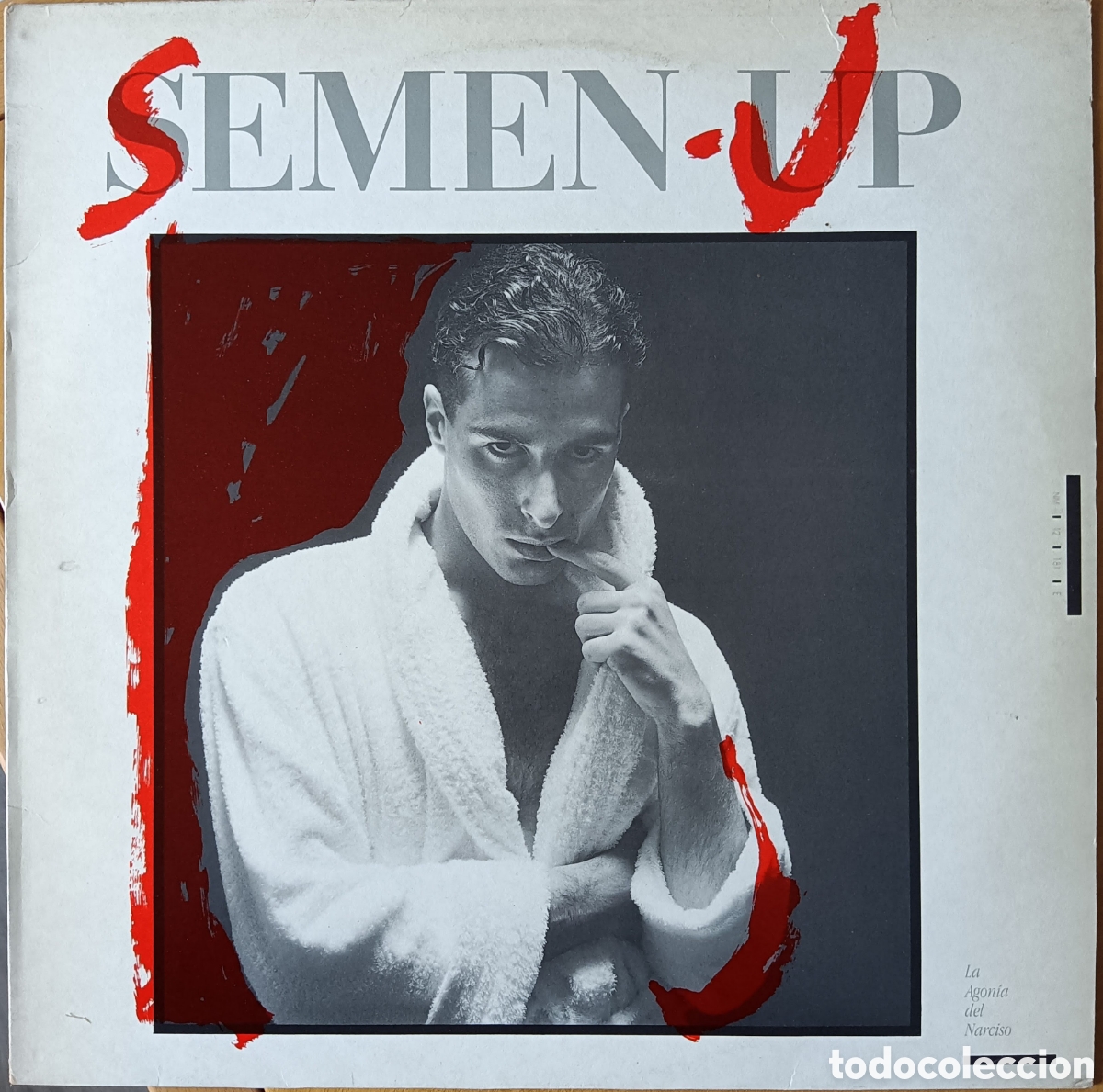 Discos de vinilo: Semen-Up - La Agon&iacute;a del Narciso, 1986 - Foto 1