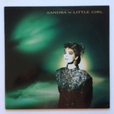 Discos de vinilo: SANDRA ‎– LITTLE GIRL (EXTENDED VERSION) / SISTERS AND BROTHERS , GERMANY 1986 VIRGIN MAXI