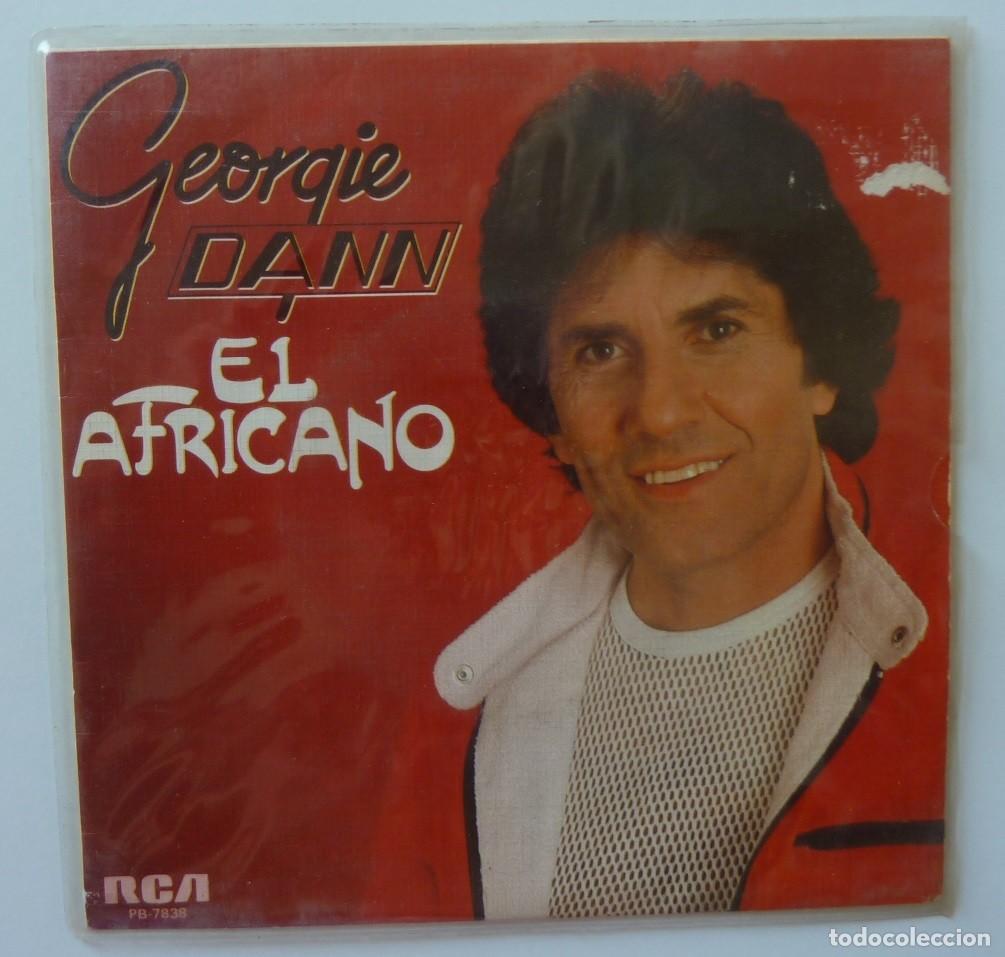 Discos de vinilo: GEORGIE DANN // EL AFRICANO // 1985 // SINGLE - Foto 1