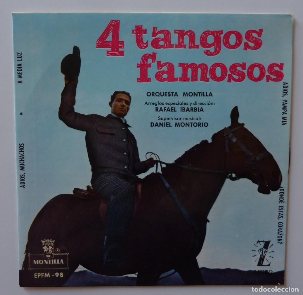 Discos de vinilo: ORQUESTA MONTILLA // ADIOS MUCHACHO+3 // 1959 // EP - Foto 1