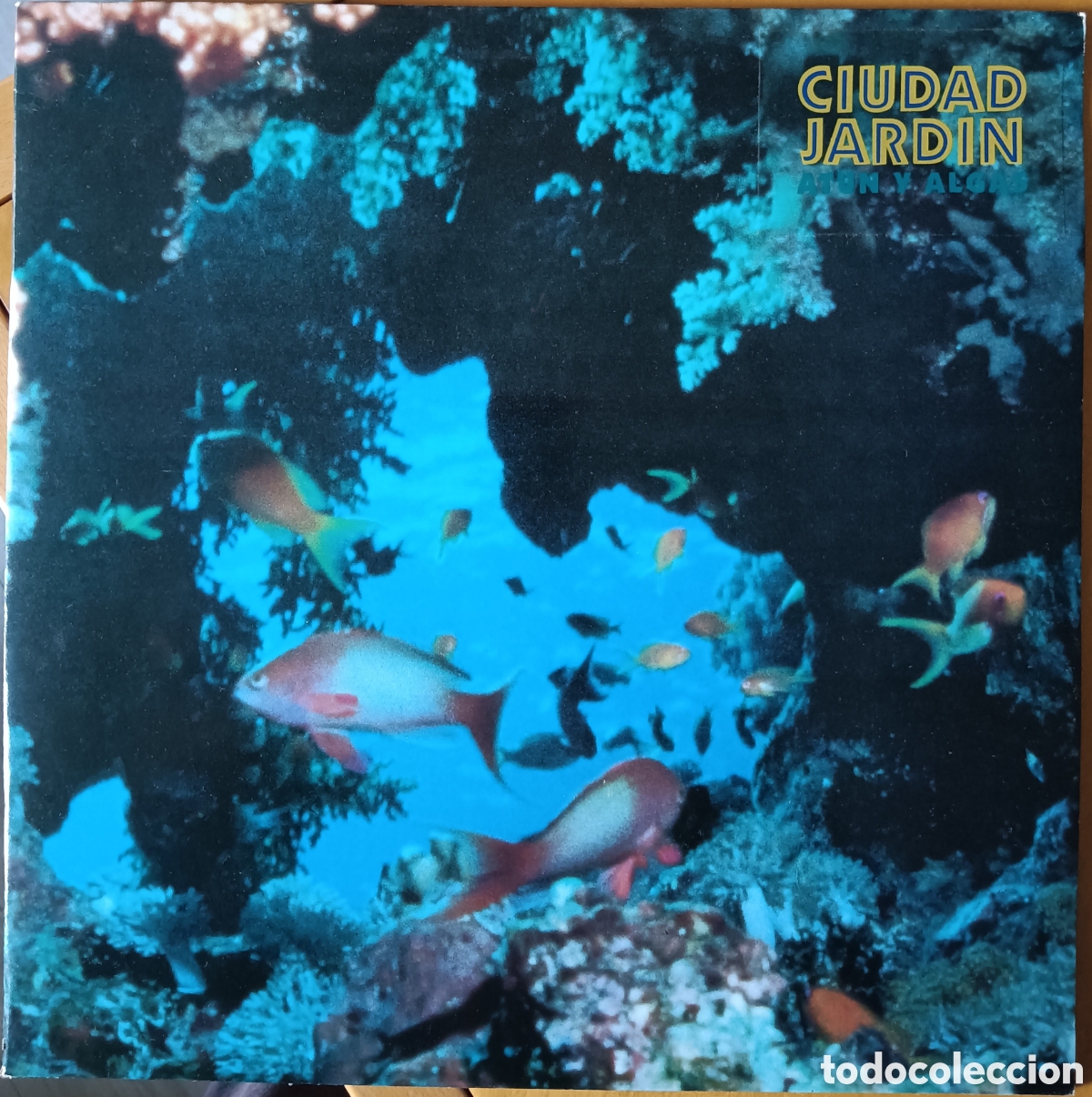 Discos de vinilo: Ciudad Jard&iacute;n, 1991 - At&uacute;n y Algas - Foto 1