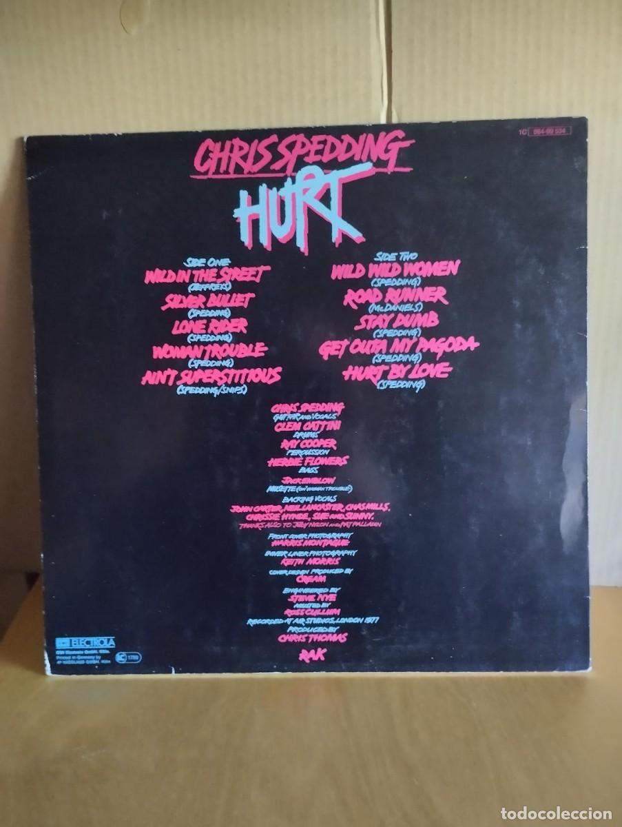 Discos de vinilo: CHRIS SPEDDING ---- HURT - Foto 2