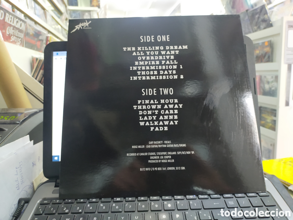 Discos de vinilo: Blitz LP the killing dream - Foto 2