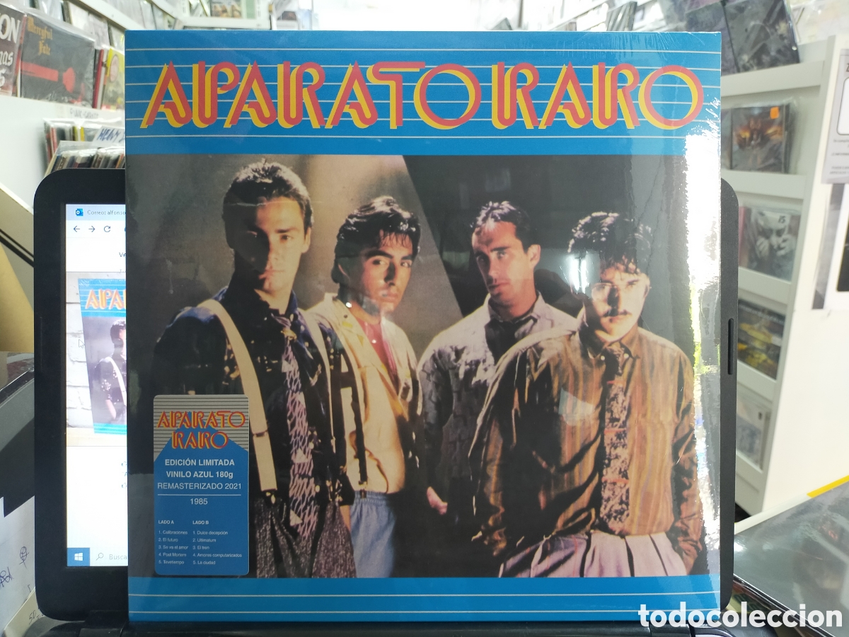 Disques de vinyle: Aparato raro lp 2021 precintado vinilo azul