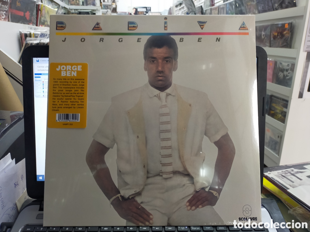 Discos de vinilo: Jorge ben LP d&aacute;diva precintado - Foto 1