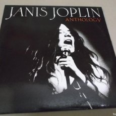 Discos de vinilo: JANIS JOPLIN (LP) ANTHOLOGY AÑO – 1980 – DOBLE DISCO PORTADA ABIERTA