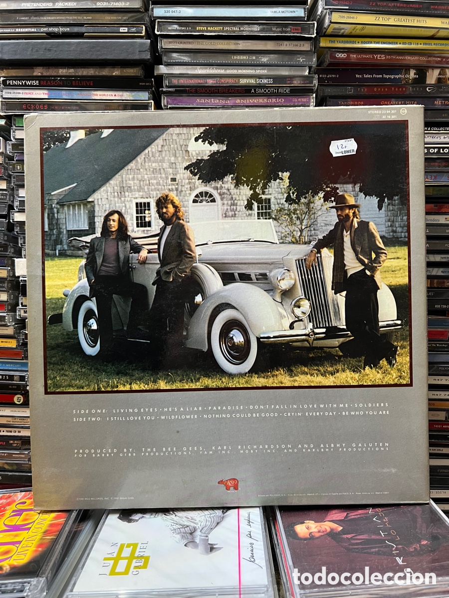 Discos de vinilo: Living eyes Bee Gees - Foto 2