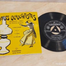 Discos de vinilo: BAILES OCHOCENTISTAS / LA REINA DE ARAGÓN +3 / EP-COLUMBIA-1963 / MBC. ***/***