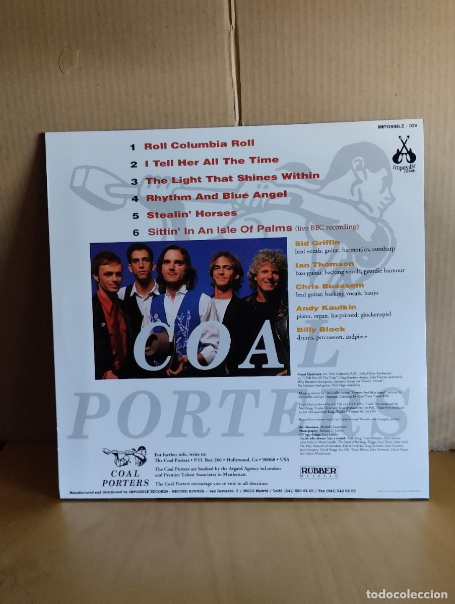 Discos de vinilo: THE COAL PORTERS ---- REBELS WITHOUT APPLAUSE - Foto 2
