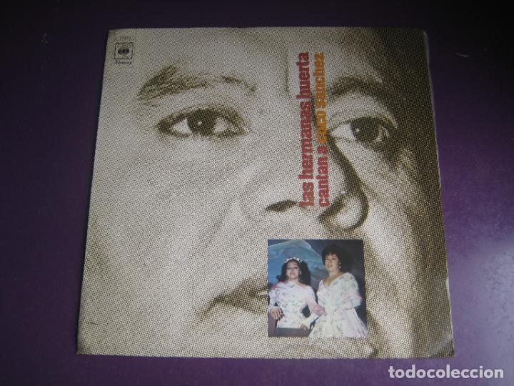 Dischi in vinile: Las Hermanas Huerta Cantan A Cuco Sanchez - LP CBS 1971 - MEXICO FOLK RANCHERAS, SIN USO