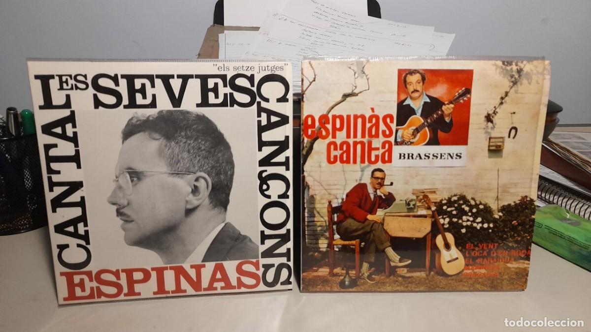 Discos de vinilo: 2 EP&acute;S DE JOSEP MARIA ESPINAS : GERMA + EL VENT - Foto 1