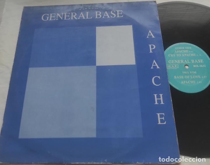 Discos de vinilo: GENERAL BASE - APACHE - MAXI - ** - Foto 1