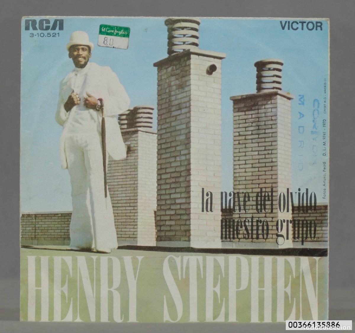 Discos de vinilo: SINGLE. Henry Stephen &ndash; La Nave Del Olvido - Foto 2