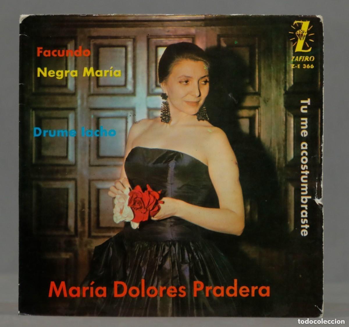 Discos de vinilo: EP. Mar&iacute;a Dolores Pradera &ndash; Facundo - Foto 1