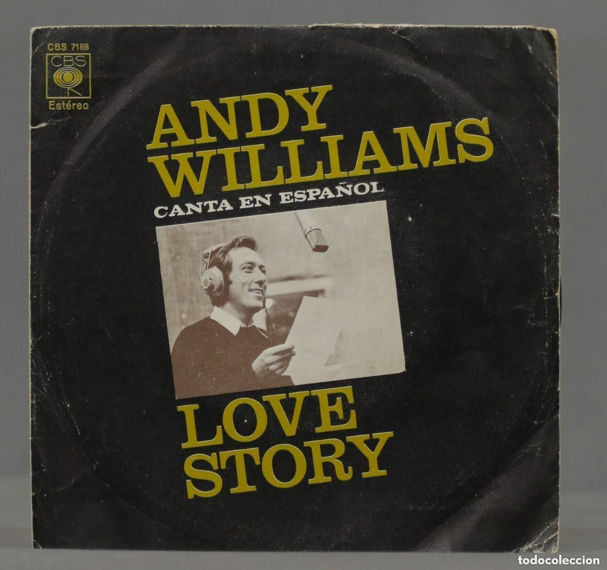 Discos de vinilo: SINGLE. ANDY WILLIAMS - LOVE STORY - Foto 1