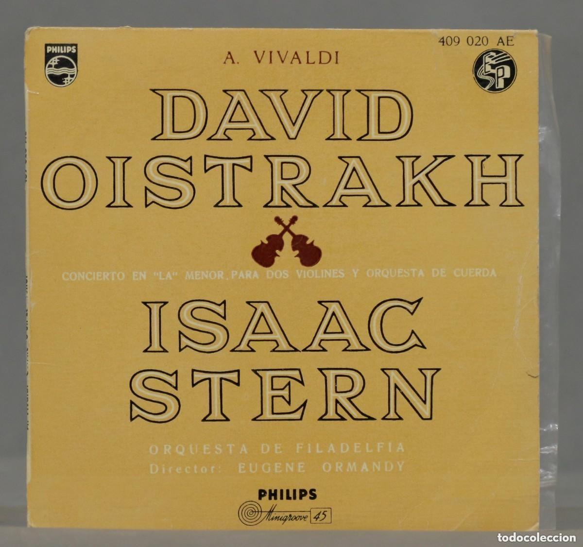 Discos de vinilo: SINGLE. STERN. VIVALDI. OISTRAKH - Foto 1