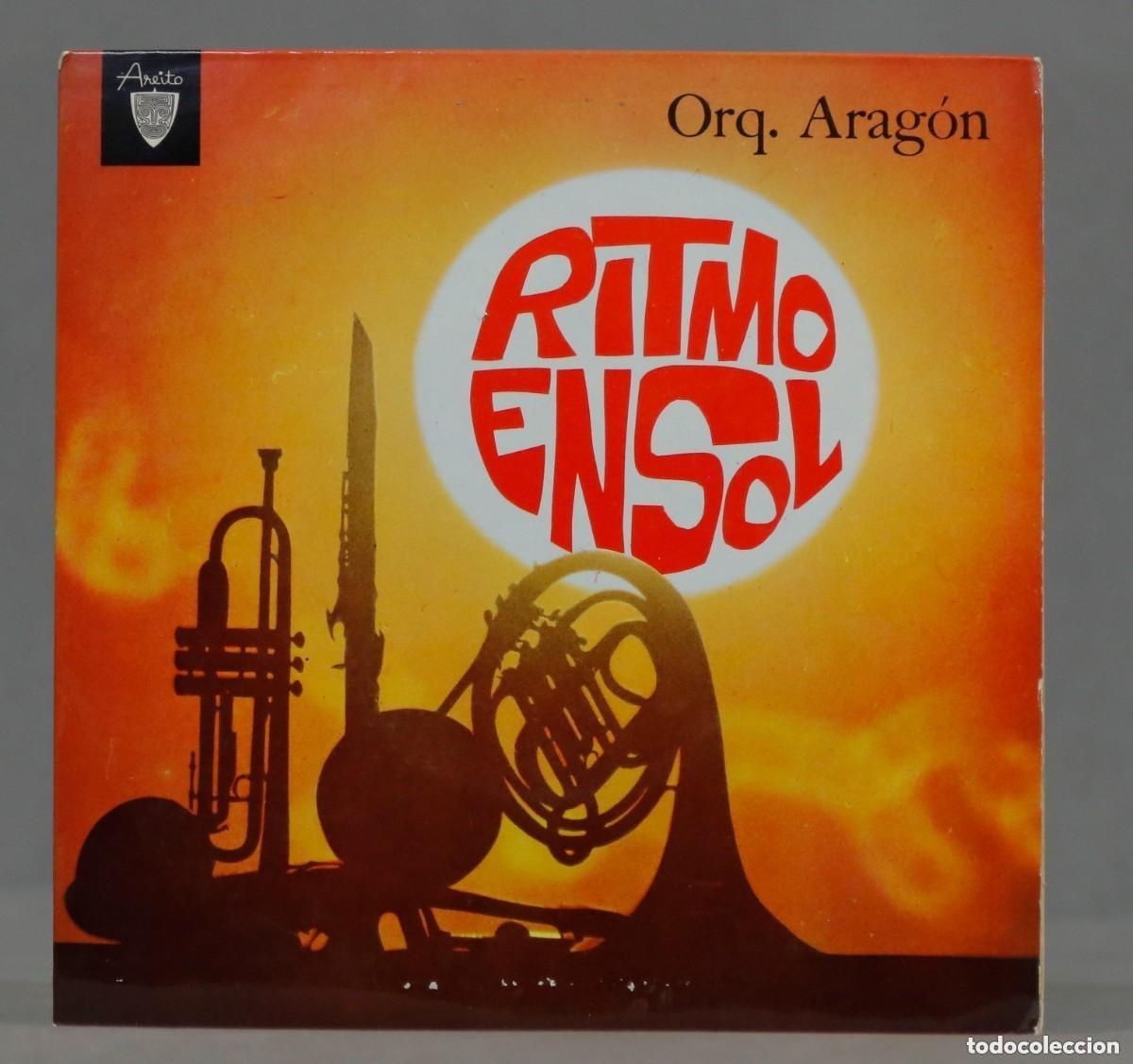 Discos de vinilo: EP. Orq. Arag&oacute;n &ndash; Ritmo En Sol - Foto 1