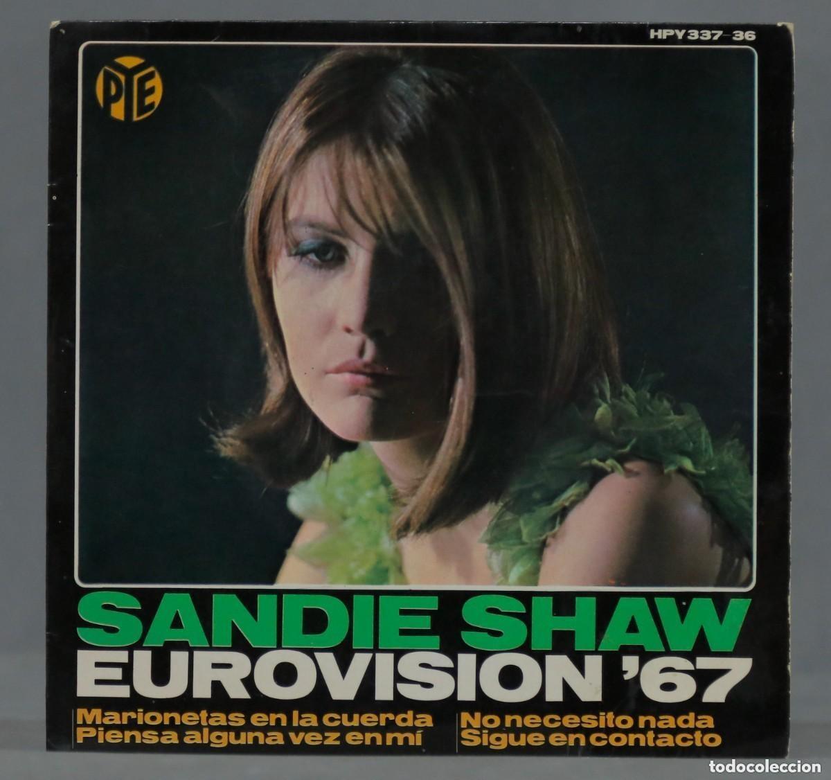 Discos de vinilo: EP. Sandie Shaw &ndash; Eurovision &acute;67 - Foto 1