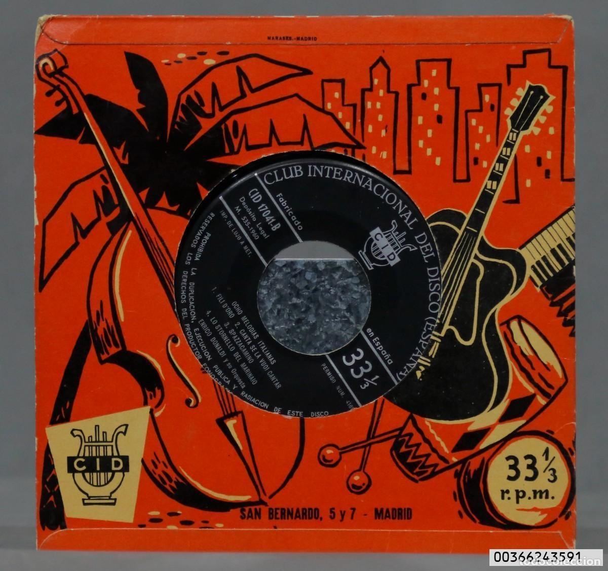 Discos de vinilo: EP. MELODIAS ITALIANAS - Foto 3