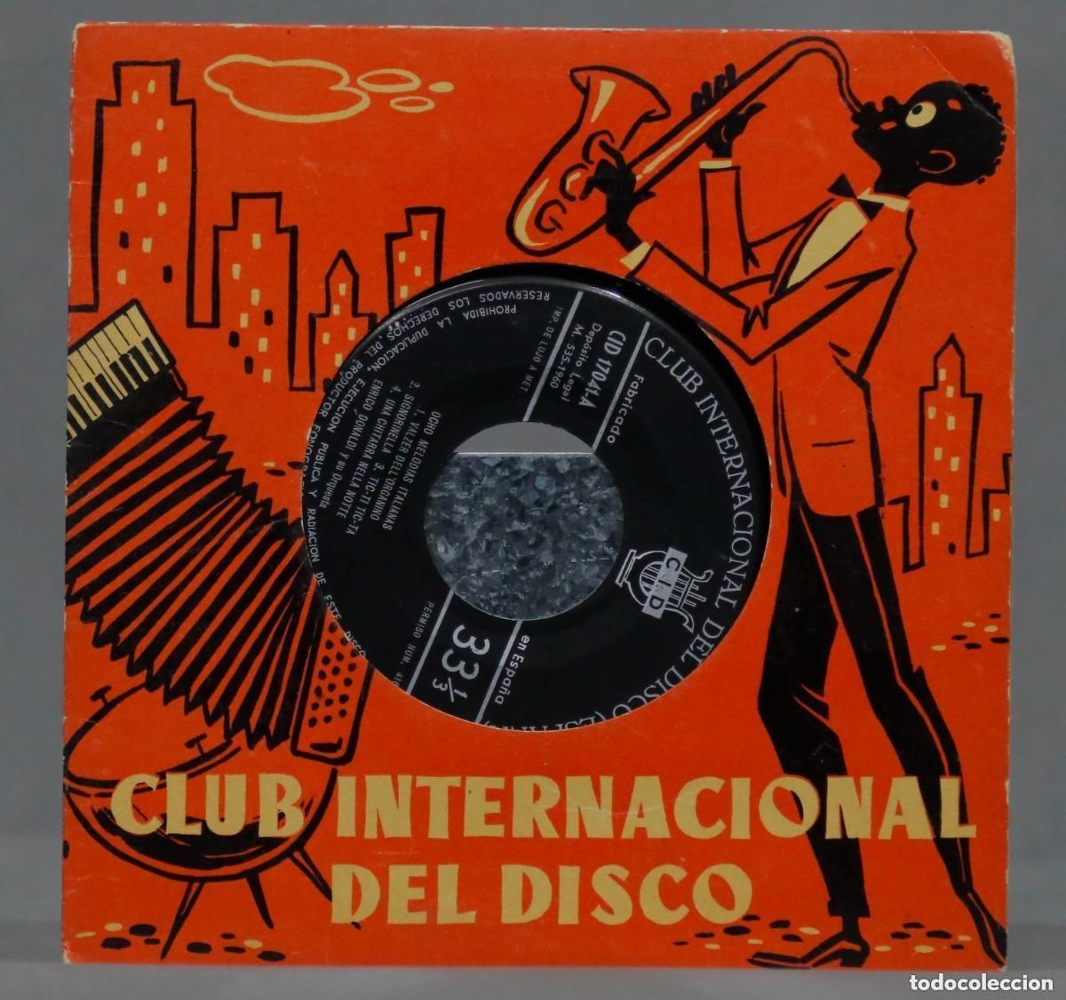 Discos de vinilo: EP. MELODIAS ITALIANAS - Foto 1