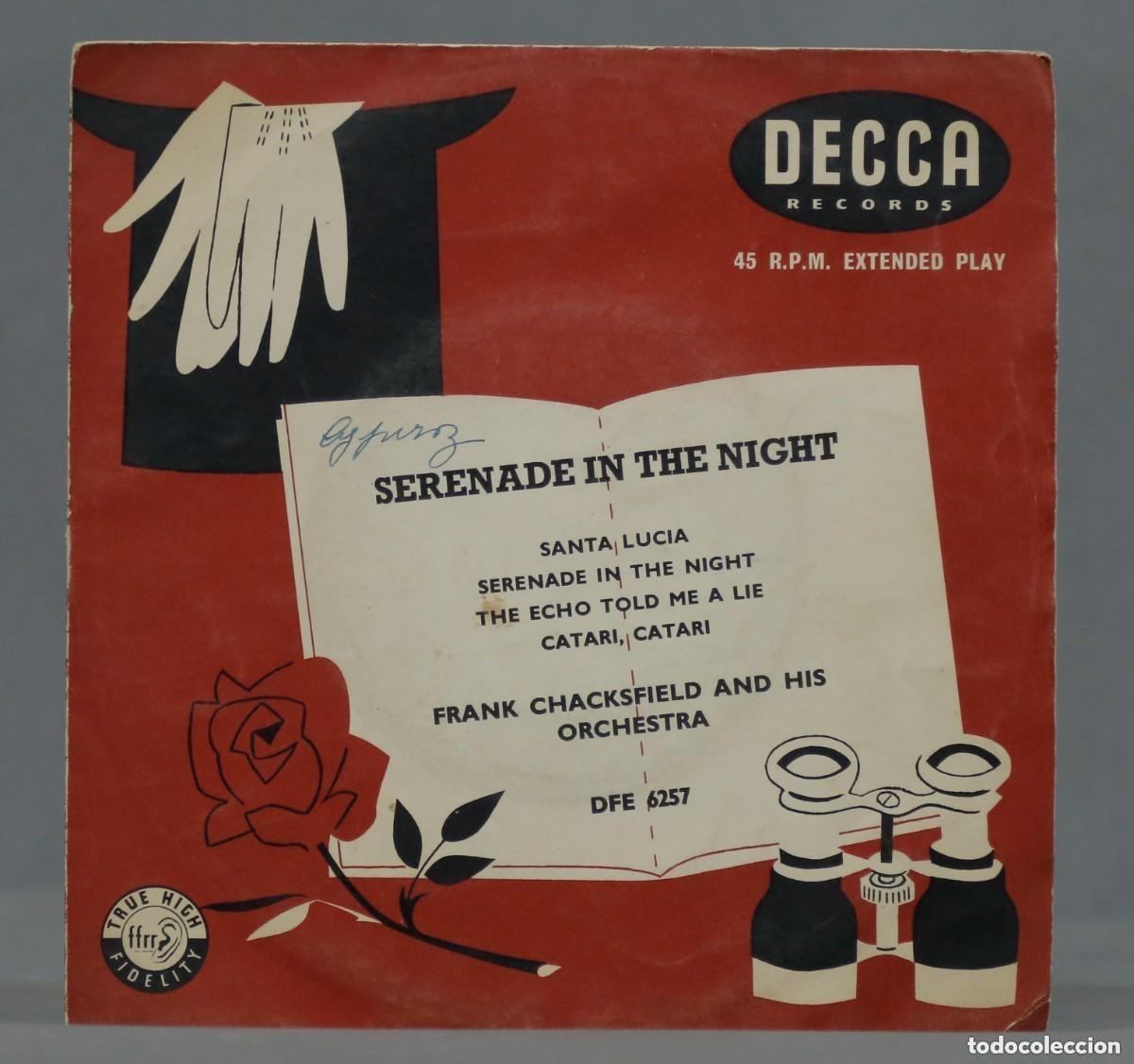 Discos de vinilo: EP. SERENADE IN NIGHT - Foto 1