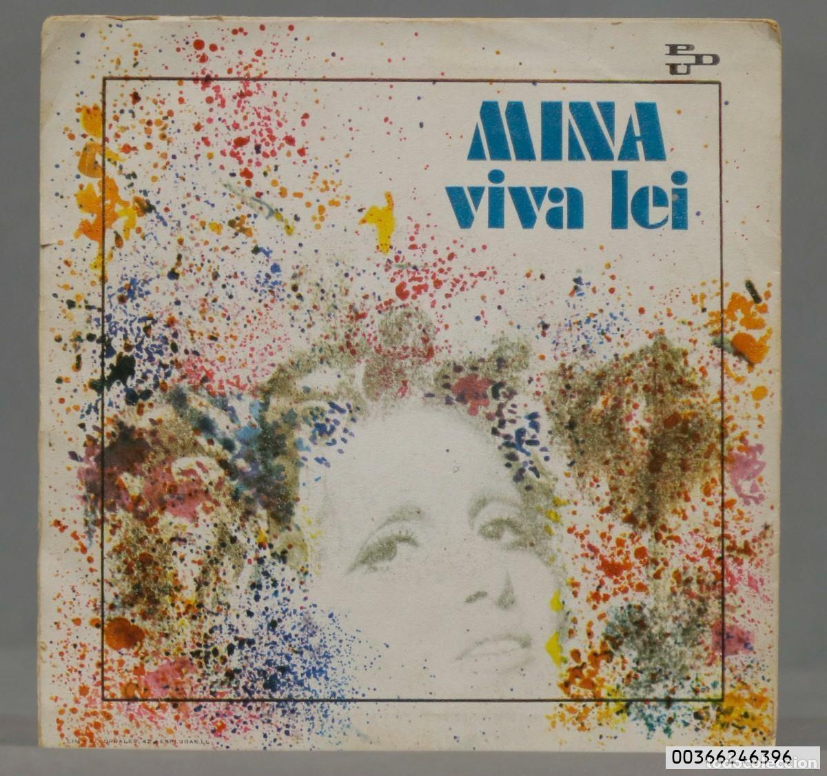 Discos de vinilo: SINGLE. Mina &ndash; Insieme / Viva Lei - Foto 2