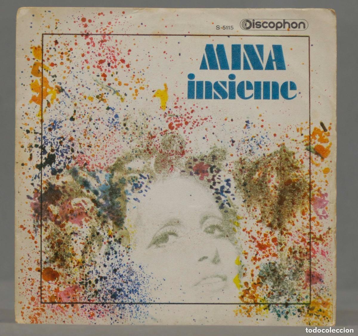 Discos de vinilo: SINGLE. Mina &ndash; Insieme / Viva Lei - Foto 1