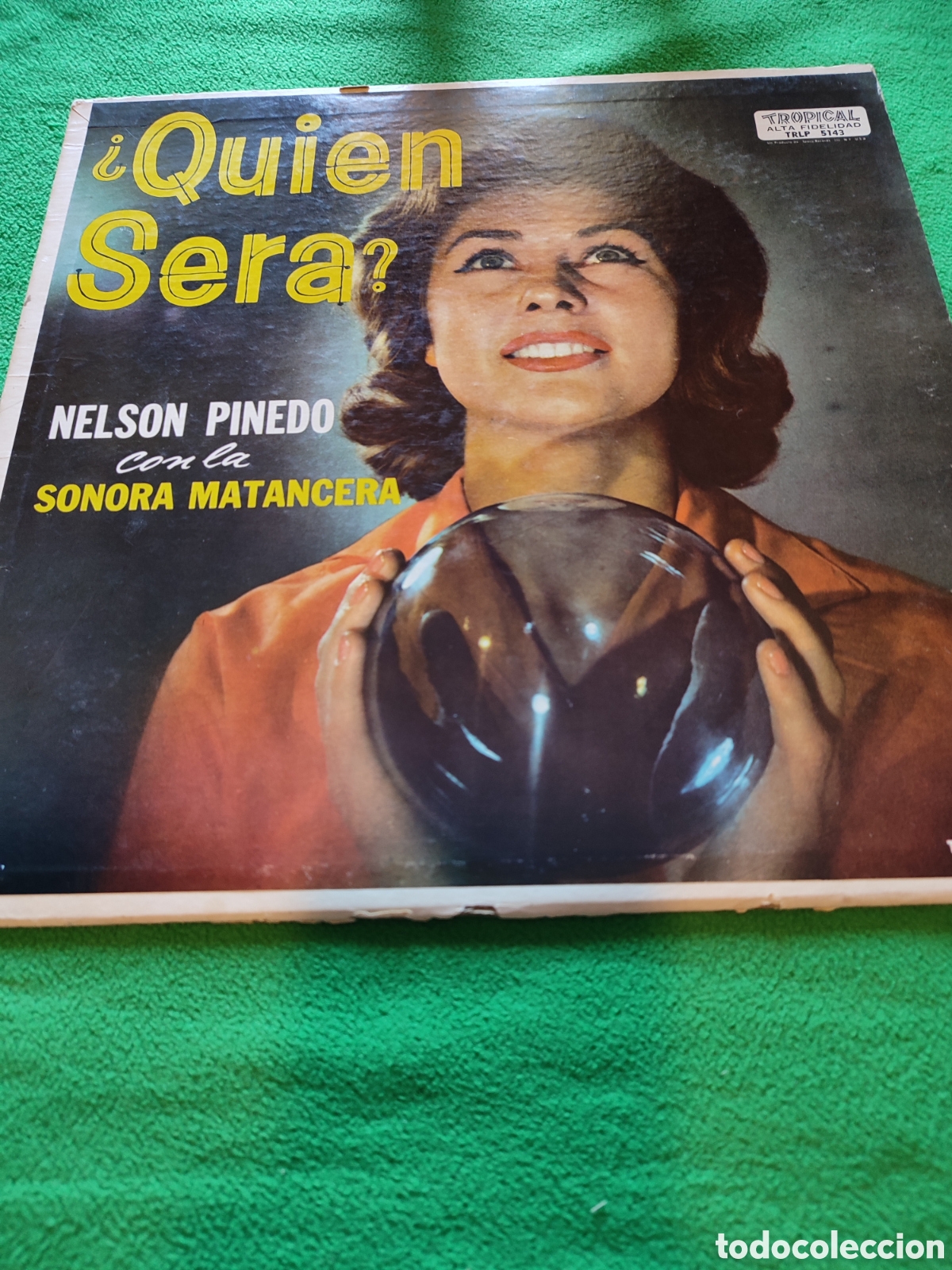 Disques de vinyle: Nelson Pinedo con la Sonora Matancera - Qui&eacute;n ser&aacute;