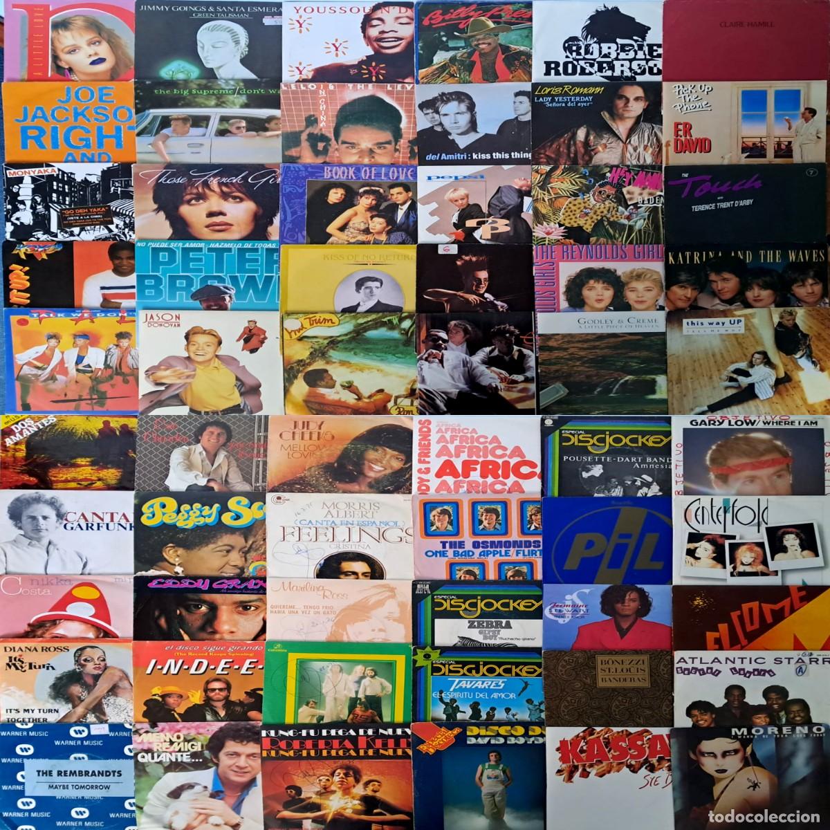 Vinyl records: Lote N&ordm; 17 - 60 Discos Single De Vinilo 7&rdquo; - Artistas Extranjeros - Todos Revisados. Muy Buen Estado