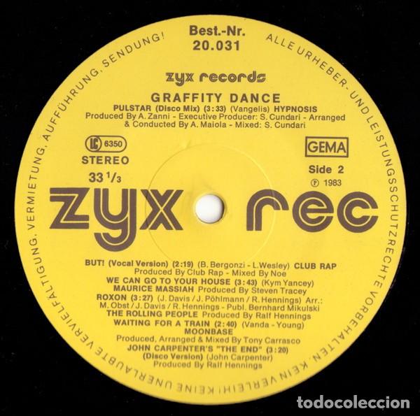 Discos de vinilo: Various &ndash; Graffity Dance-GERMANY-1983-LP - Foto 4
