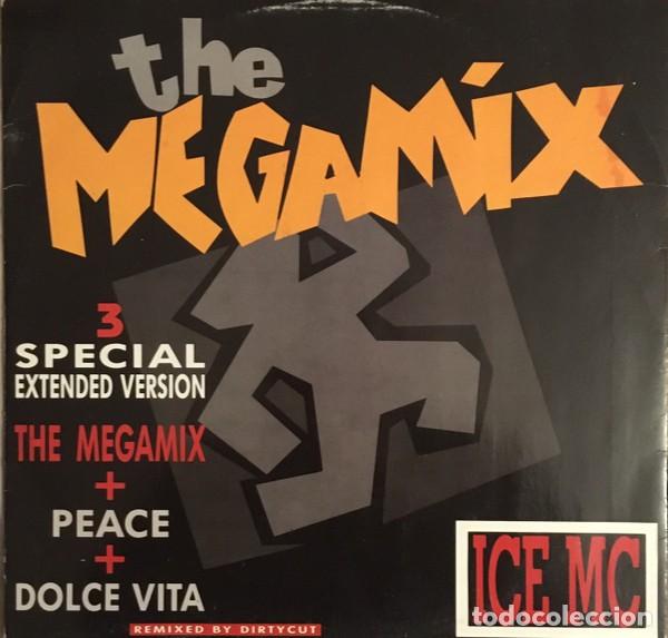 Discos de vinilo: Ice MC &ndash; The Megamix-GERMANY-1990-MAXI SINGLE - Foto 1