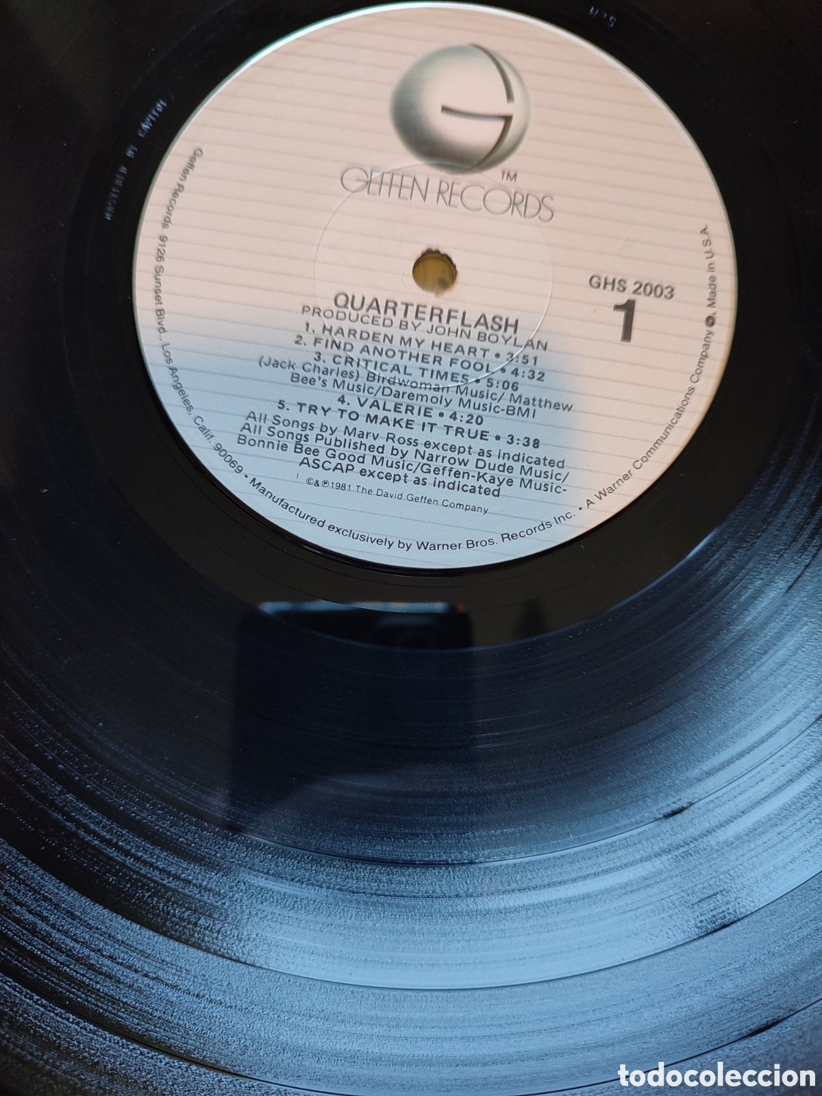 Discos de vinilo: Quarterflash - Same - Foto 3