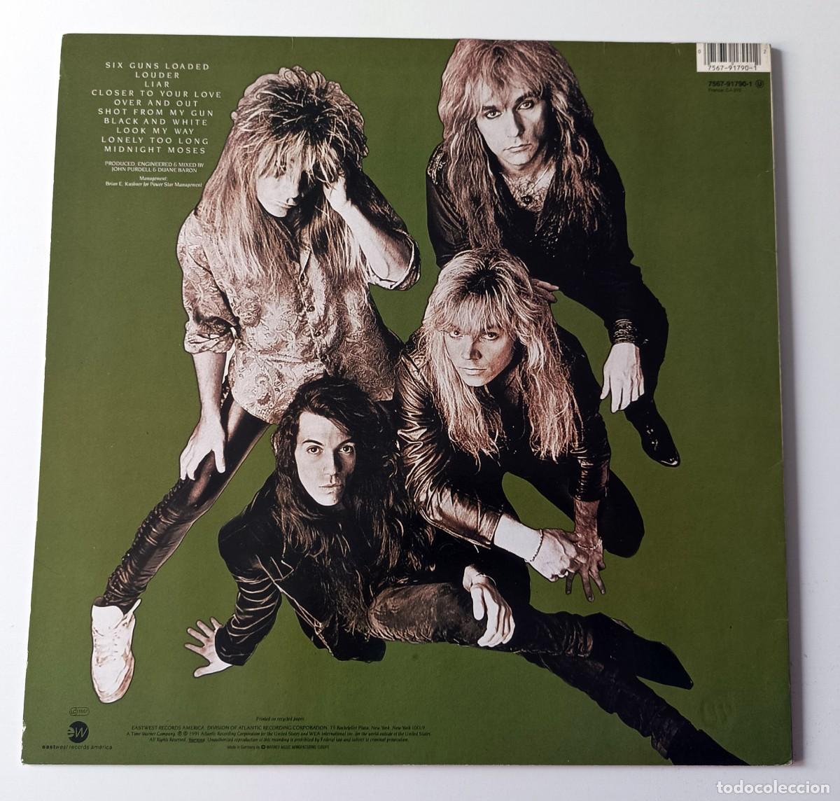 Discos de vinilo: LP BRITNY FOX - BITE DOWN HARD - Foto 2