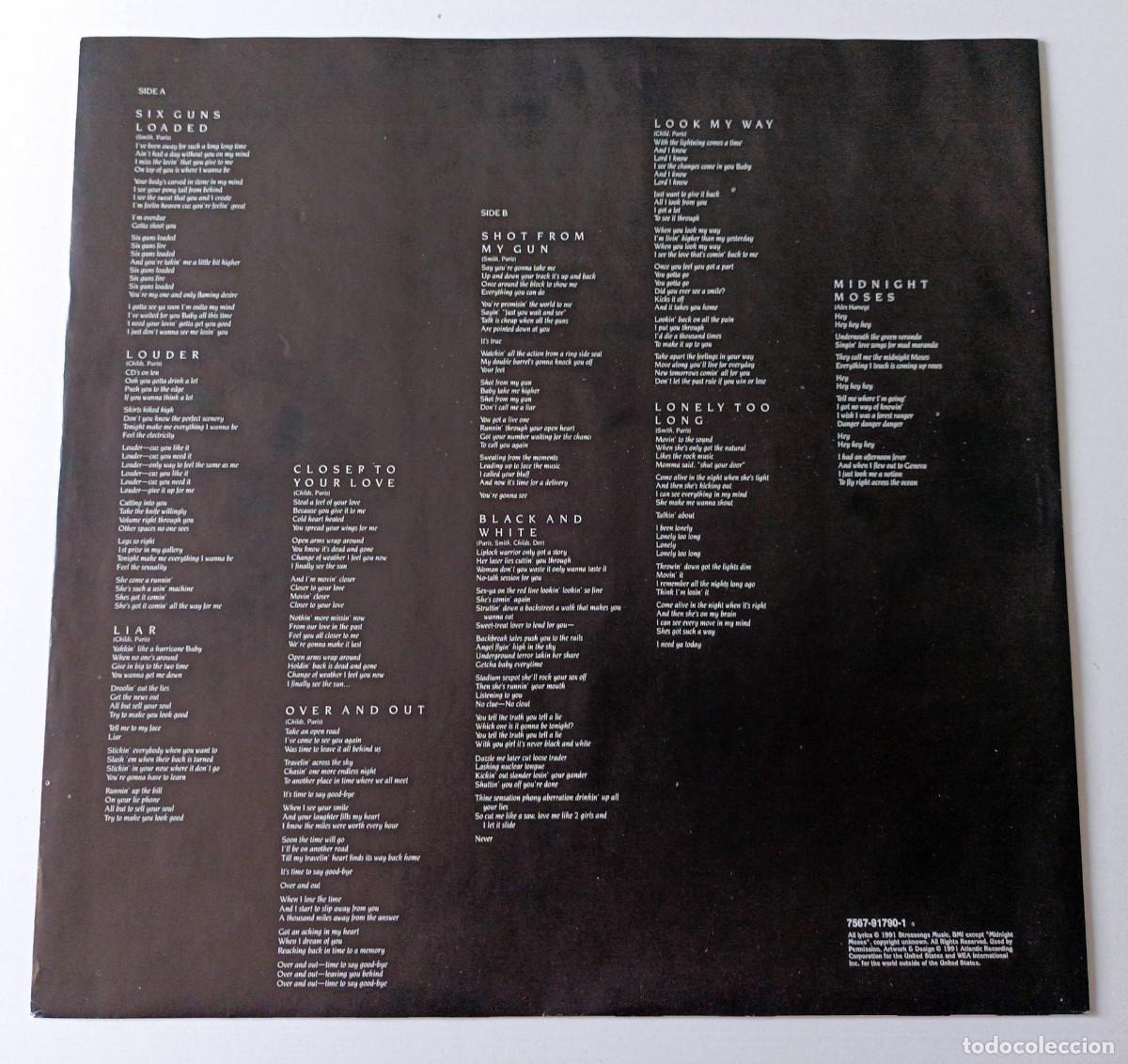 Discos de vinilo: LP BRITNY FOX - BITE DOWN HARD - Foto 5
