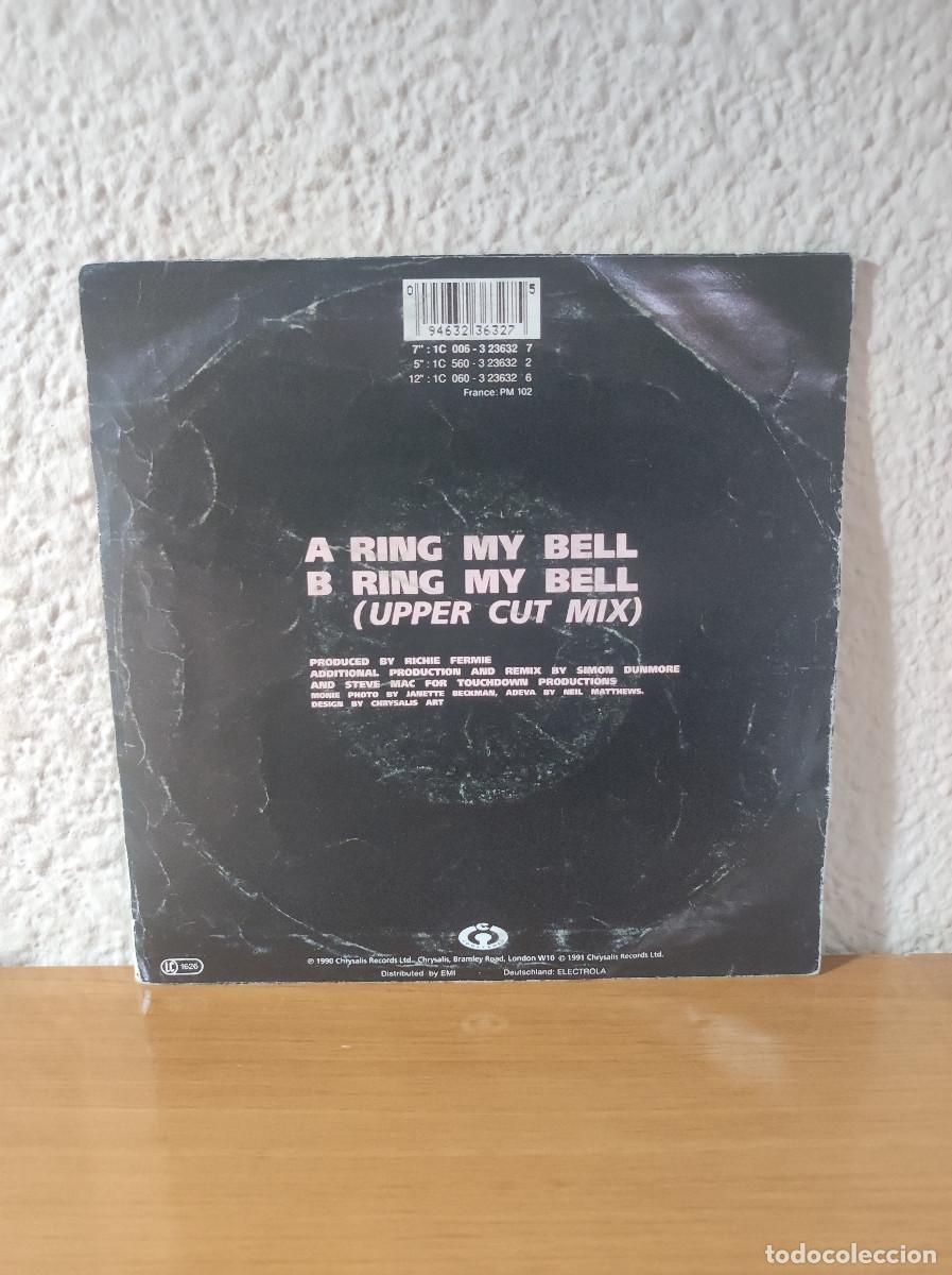 Discos de vinilo: Monie Love Vs Adeva &ndash; Ring My Bell - Foto 2