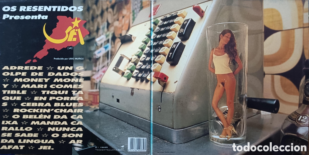 Discos de vinilo: Os Resentidos, 1990 - Jei - Foto 2