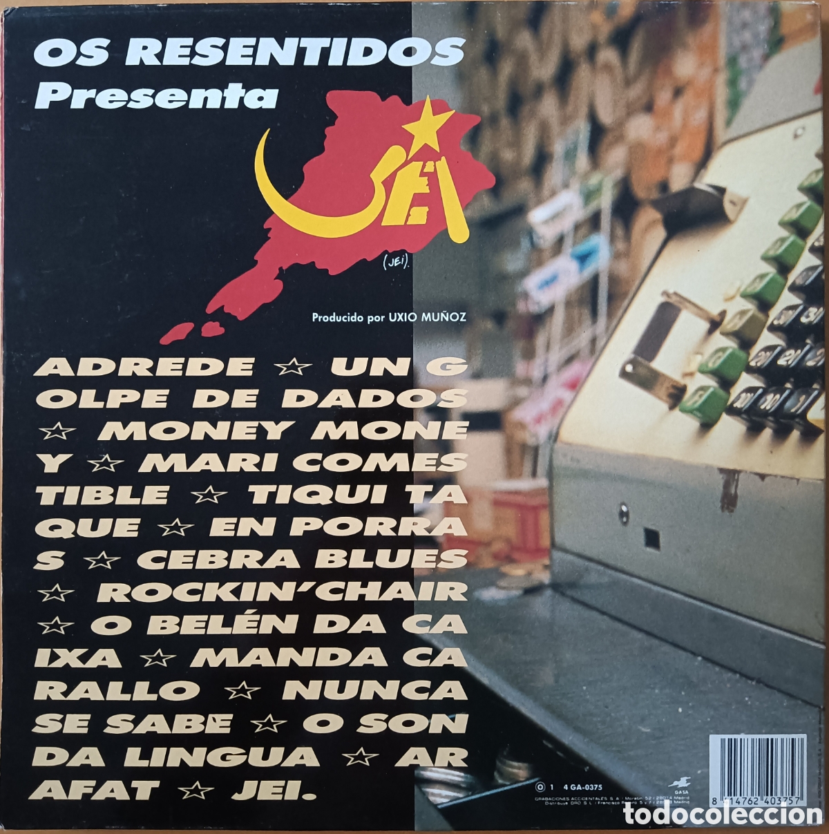 Discos de vinilo: Os Resentidos, 1990 - Jei - Foto 4
